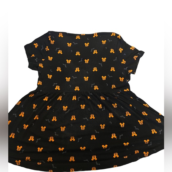 Mickey Mouse pumpkin head Lehigh low hem baby doll shirt - Picture 6 of 10